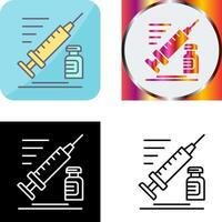 Syringe Icon Design vector