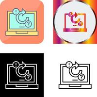 Problem solving Icon Design vector