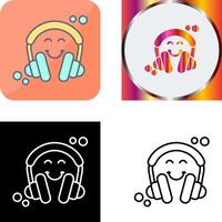 diseño de icono de auriculares vector