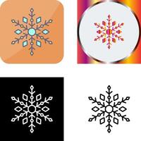 Snow Flake Icon Design vector