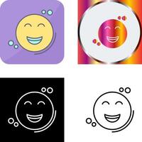 Happy Icon Design vector