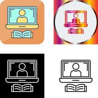 Lesson Icon Design vector