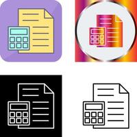 Calculator Icon Design vector