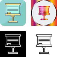 Board Icon Design vector