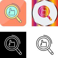 Quick Selection Icon Design vector