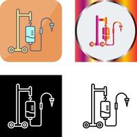 Intravenous Icon Design vector