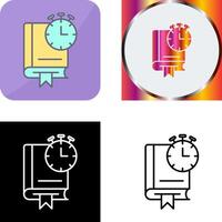 Timer Icon Design vector
