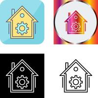 Home Automation Icon Design vector