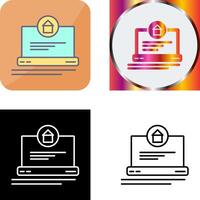 Laptop Icon Design vector