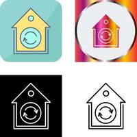 Rotate Icon Design vector