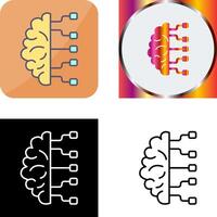 Brain Icon Design vector