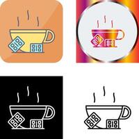 Hot Chocolate Icon Design vector