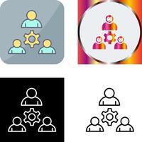 Teamwork Icon Design vector