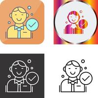 Hire Icon Design vector