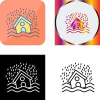 Disaster Icon Design vector