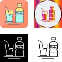 Soda Icon Design vector