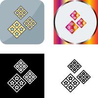 Tiles Icon Design vector