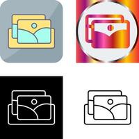 fotografía icono diseño vector