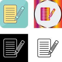 Check List Icon Design vector