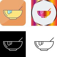 Soup Icon Design vector