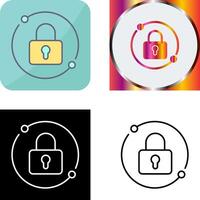 Pad Lock Icon Design vector