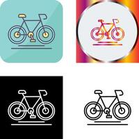 diseño de icono de ciclismo vector