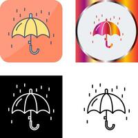 lloviendo icono diseño vector