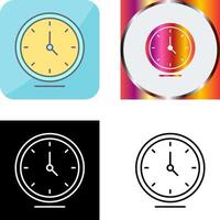 Clock Icon Design vector