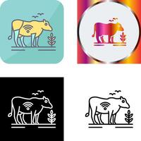 Cattle Icon Design vector