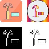 Signal Icon Design vector