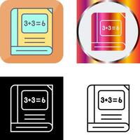 Math Icon Design vector