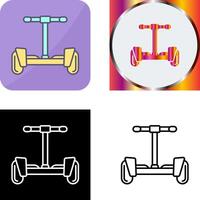 Hoverboard Icon Design vector