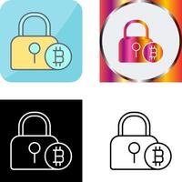 Lock Icon Design vector