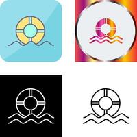 Float Icon Design vector