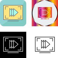 Slow Motion Icon Design vector