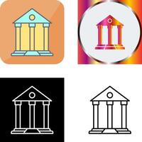 Parthenon Icon Design vector