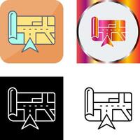 Navigation Icon Design vector