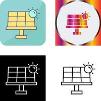 Solar Energy Icon Design vector