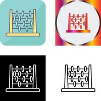 Abacus Icon Design vector