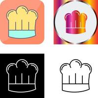 Chef Hat Icon Design vector