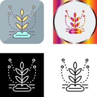 Irrigation System Icon Design vector