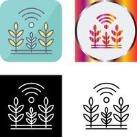 Wheat Icon Design vector