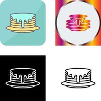 Pancake Icon Design vector