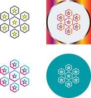 Unique Reputation Management Icon Design vector