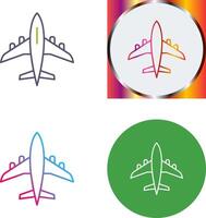 Aeroplane Icon Design vector