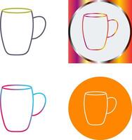 Mug Icon Design vector