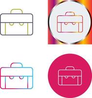 Suitcase Icon Design vector