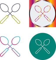 Spoons Icon Design vector