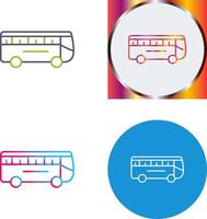 Bus Icon Design vector