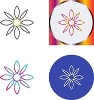 Flower Icon Design vector